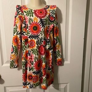 Little girls CROWN IVY KIDS floral dress - size 6